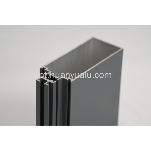 Perfis de alumínio revestidos a pó para paredes de cortina